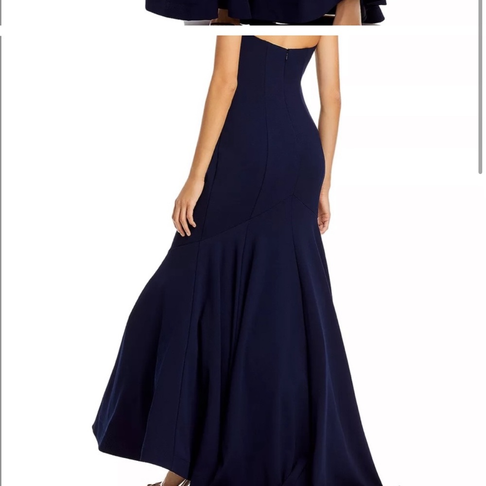 AQUA Navy gown size 2